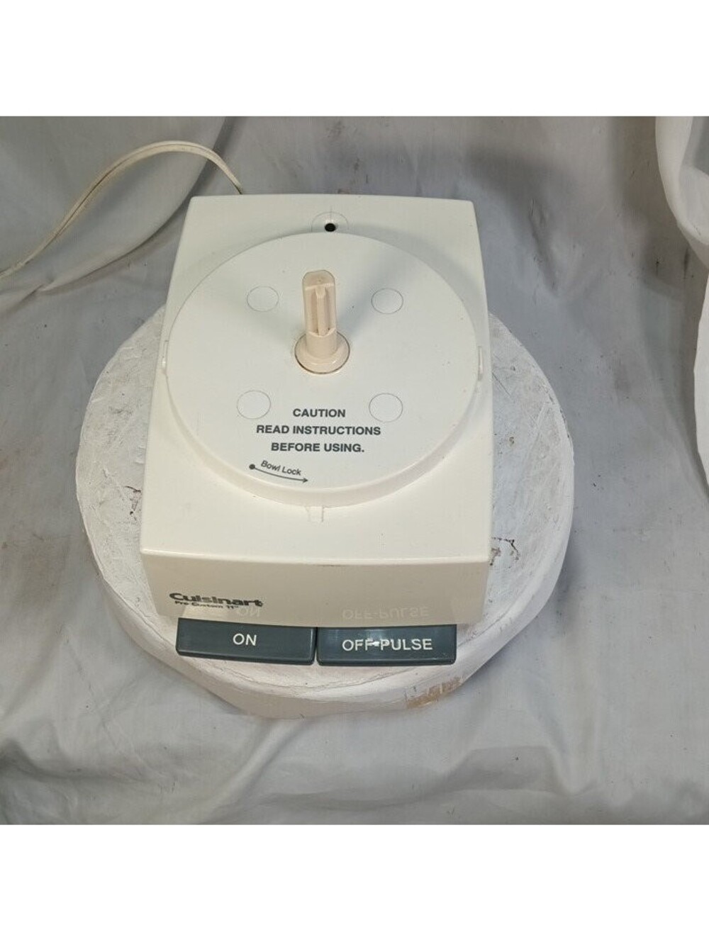 Cuisinart Pro Custom 11 Food Processor Motor Base White Tested